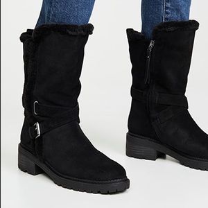 Sam Edelman Faux Fur lined Suede Jailyn Boot
